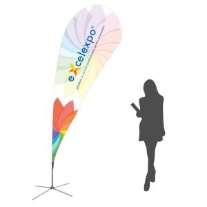 ST041L Tear Flag L with pin base